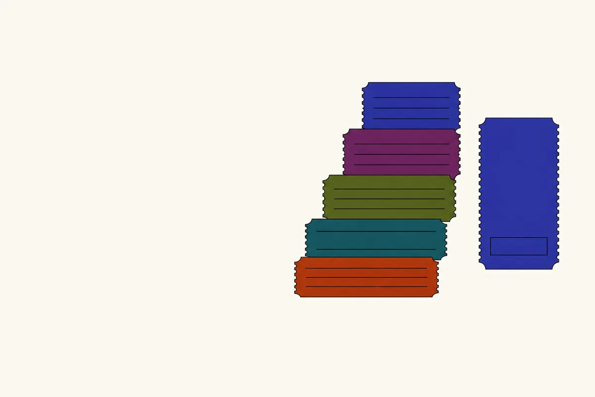 A betting slip with its stake box redrawn smaller, set beside a column of past wins that keeps growing.